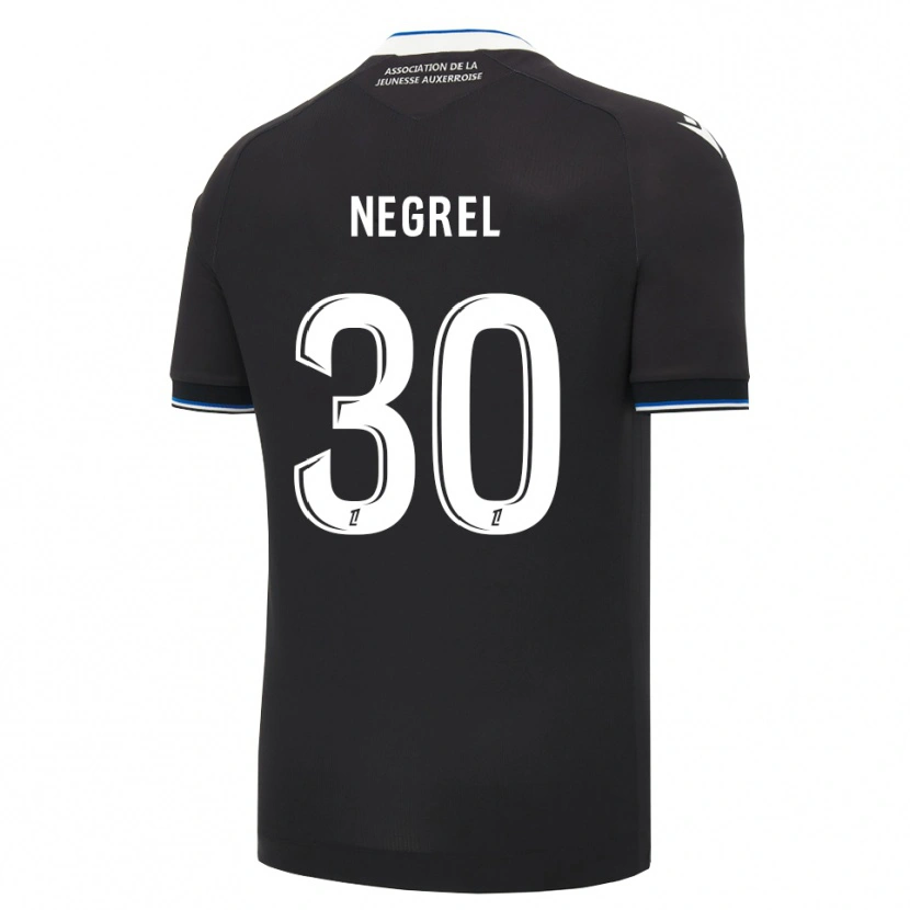Danxen Homme Maillot Tom Negrel #30 Noir Bleu Blanc Tenues Extérieur 2026/27 T-Shirt