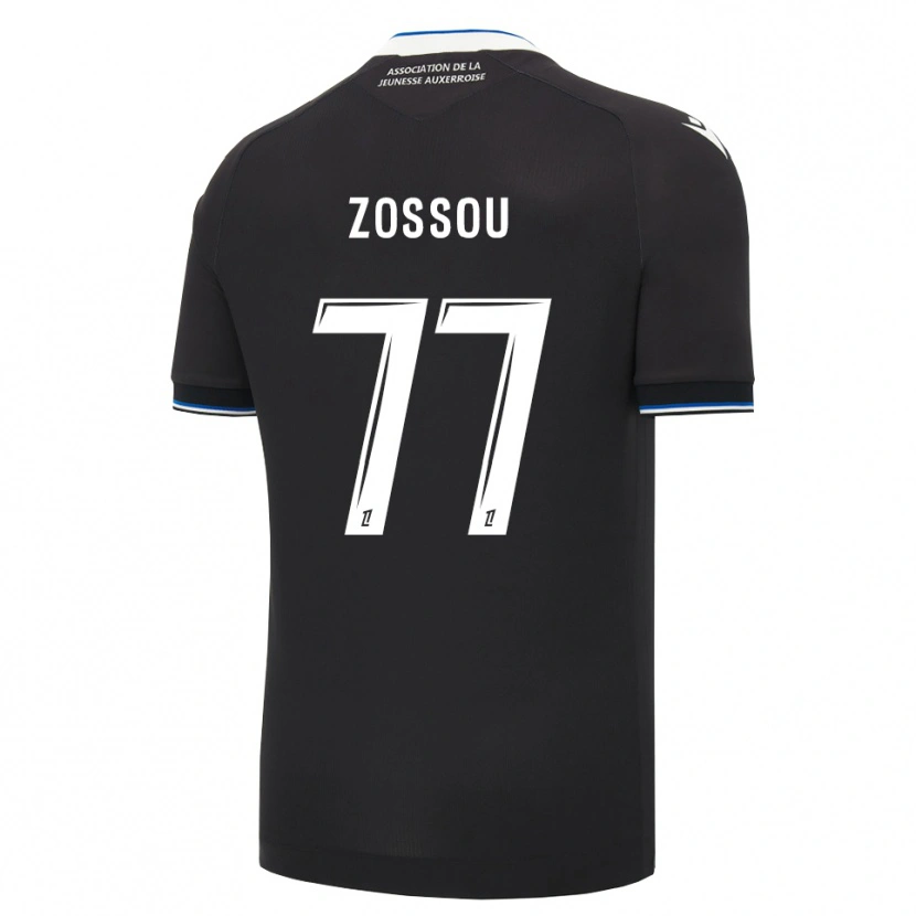 Danxen Homme Maillot Aristide Zossou #77 Noir Bleu Blanc Tenues Extérieur 2026/27 T-Shirt