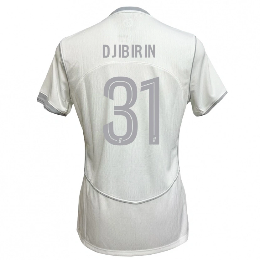 Danxen Homme Maillot Harouna Djibirin #31 Blanc Gris Tenues Extérieur 2026/27 T-Shirt