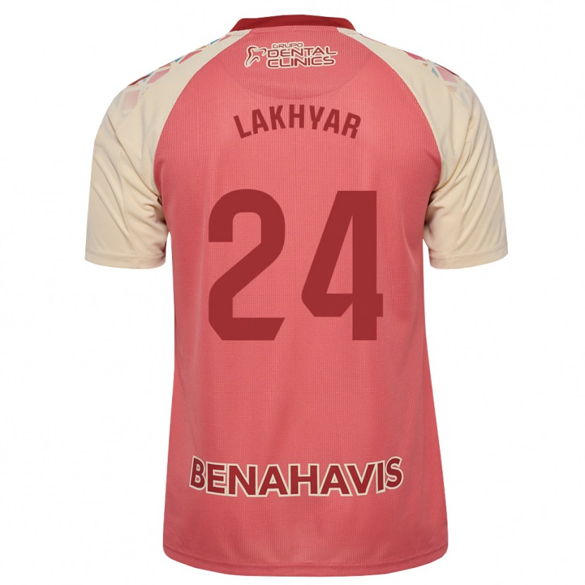 Danxen Homme Maillot Houssam Lakhyar #24 Rose Pâle Rouge Bleu Tenues Extérieur 2026/27 T-Shirt