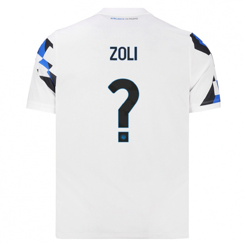 Danxen Homme Maillot Jacopo Zoli #0 Blanc Rouge Bleu Tenues Extérieur 2026/27 T-Shirt