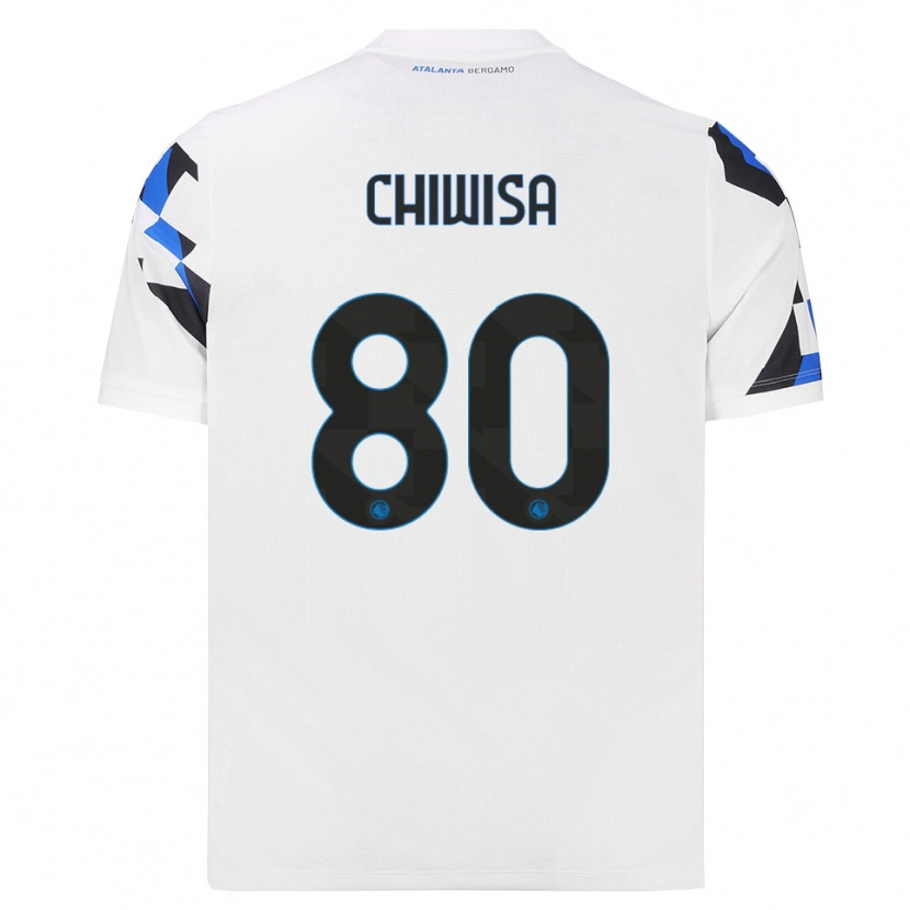 Danxen Homme Maillot Mannah Chiwisa #80 Blanc Rouge Bleu Tenues Extérieur 2026/27 T-Shirt