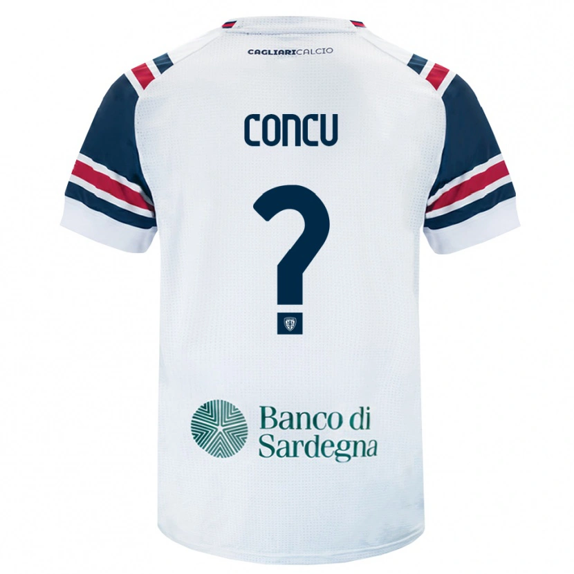 Danxen Homme Maillot Marco Concu #0 Blanc Rouge Vert Tenues Extérieur 2026/27 T-Shirt
