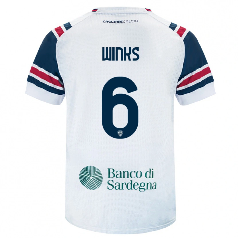 Danxen Homme Maillot Harry Winks #6 Blanc Rouge Vert Tenues Extérieur 2026/27 T-Shirt