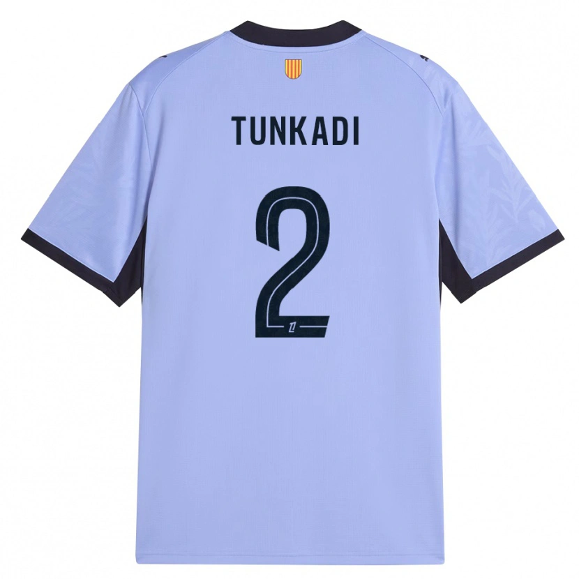 Danxen Homme Maillot Alexandre Tunkadi #2 Lavande Noir Troisieme 2026/27 T-Shirt
