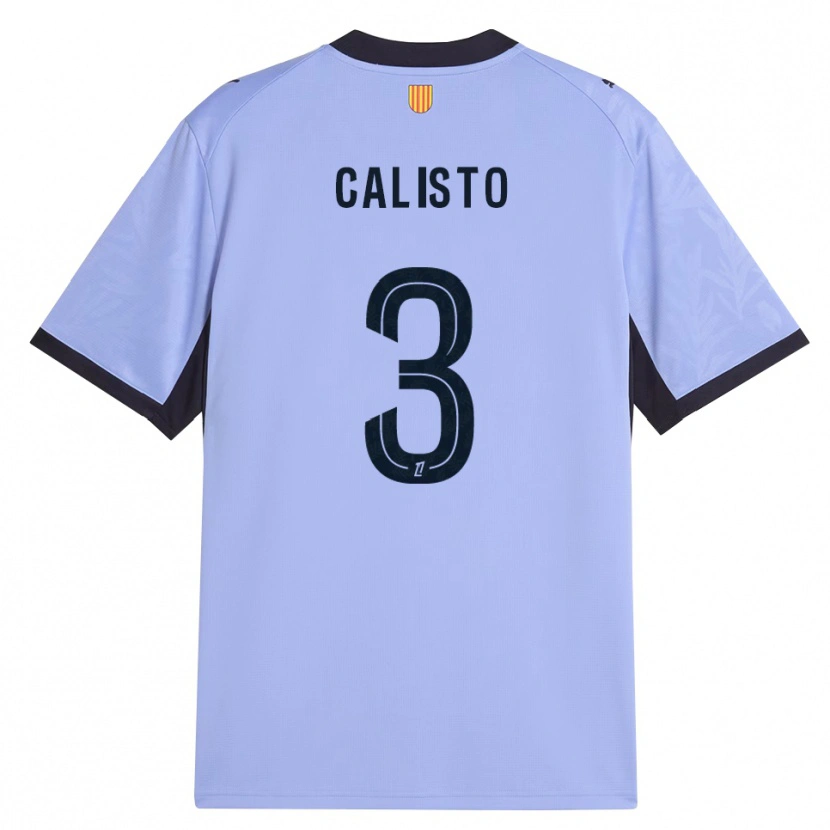 Danxen Homme Maillot Gianni Calisto #3 Lavande Noir Troisieme 2026/27 T-Shirt