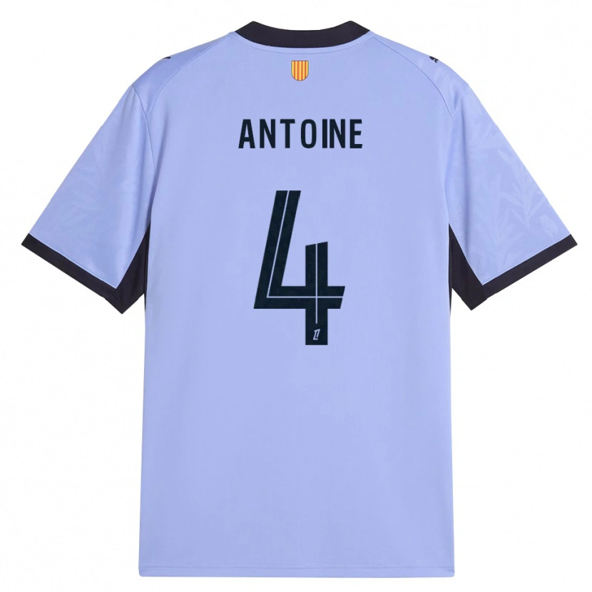 Danxen Homme Maillot Maud Antoine #4 Lavande Noir Troisieme 2026/27 T-Shirt