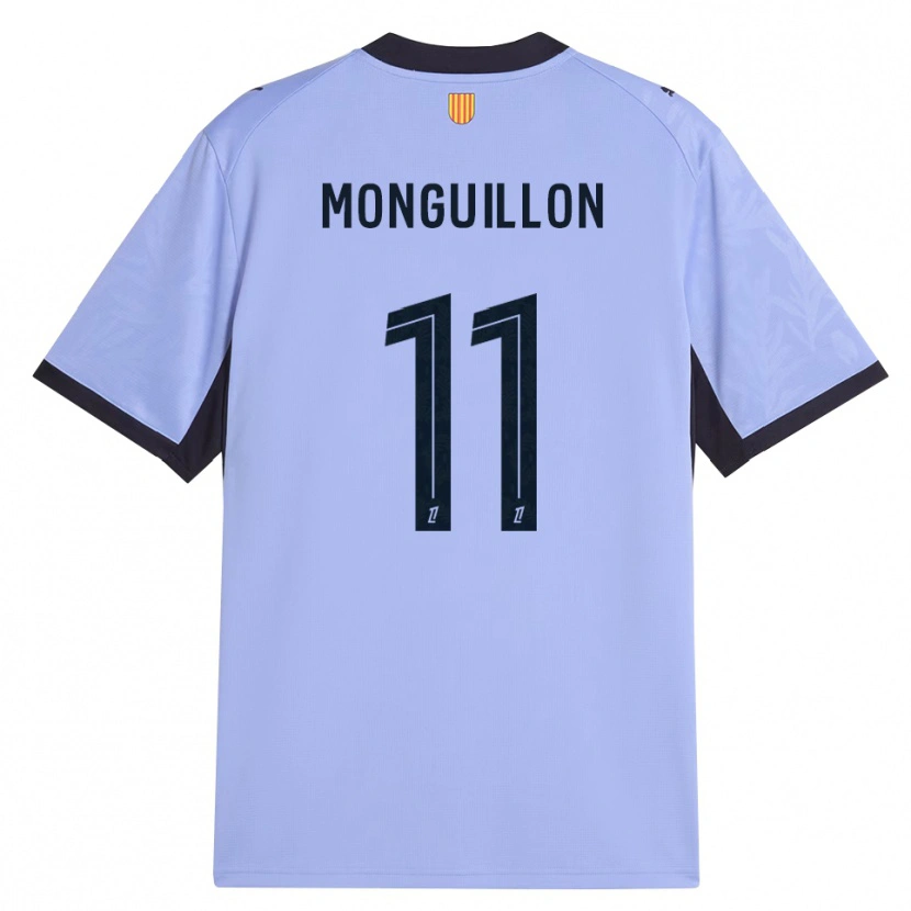 Danxen Homme Maillot Coralie Monguillon #11 Lavande Noir Troisieme 2026/27 T-Shirt