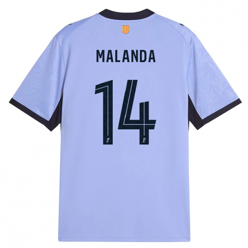 Danxen Homme Maillot Jephthe Malanda #14 Lavande Noir Troisieme 2026/27 T-Shirt