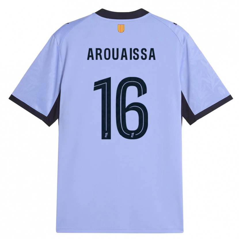 Danxen Homme Maillot Ines Arouaissa #16 Lavande Noir Troisieme 2026/27 T-Shirt