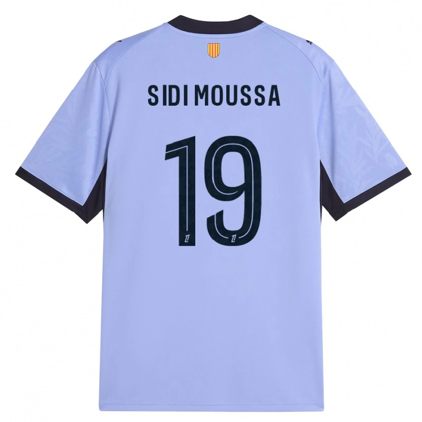 Danxen Homme Maillot Salima Sidi Moussa #19 Lavande Noir Troisieme 2026/27 T-Shirt