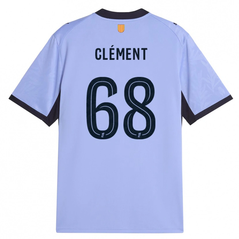 Danxen Homme Maillot Mathis Clément #68 Lavande Noir Troisieme 2026/27 T-Shirt