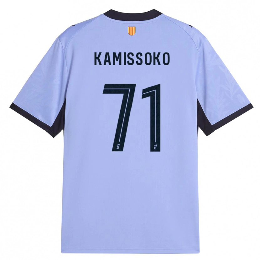 Danxen Homme Maillot Nouhoum Kamissoko #71 Lavande Noir Troisieme 2026/27 T-Shirt