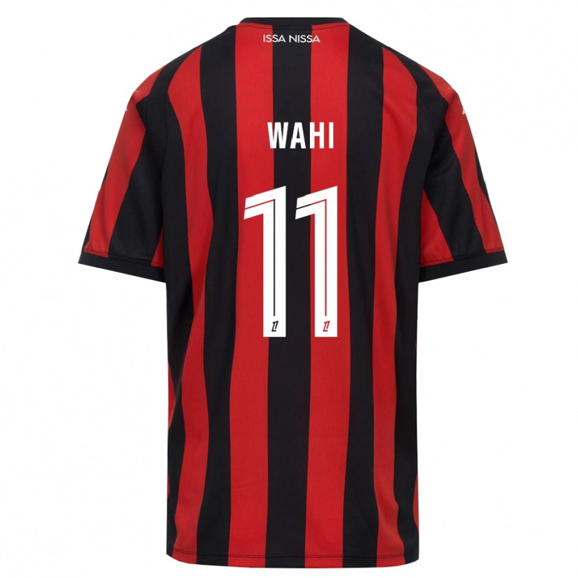 Danxen Homme Maillot Elye Wahi #11 Rouge Noir Blanc Tenues Domicile 2026/27 T-Shirt
