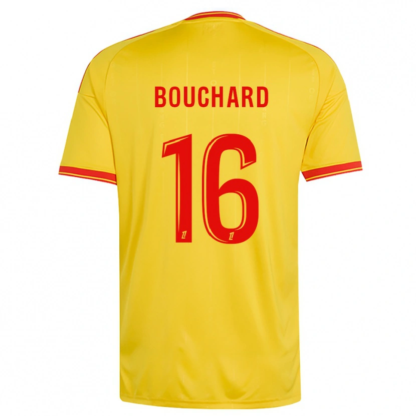 Danxen Femme Maillot Ambre Bouchard #16 Or Orange Rouge Tenues Domicile 2026/27 T-Shirt