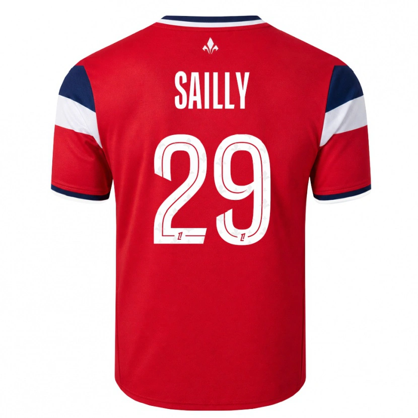 Danxen Femme Maillot Charlotte Sailly #29 Rouge Blanc Bleu Royal Tenues Domicile 2026/27 T-Shirt