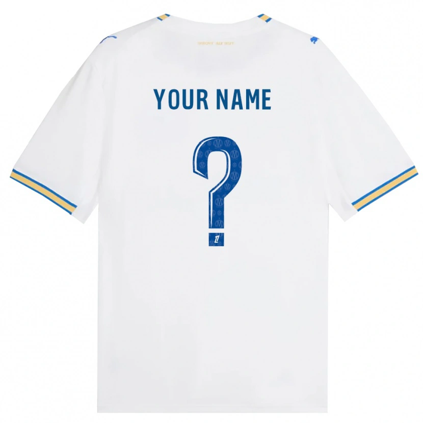 Danxen Femme Maillot Votre Nom #0 Bleu Dodger Blanc Tenues Domicile 2026/27 T-Shirt