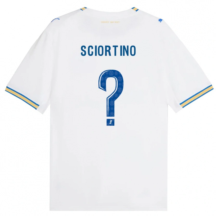 Danxen Femme Maillot Paolo Sciortino #0 Bleu Dodger Blanc Tenues Domicile 2026/27 T-Shirt
