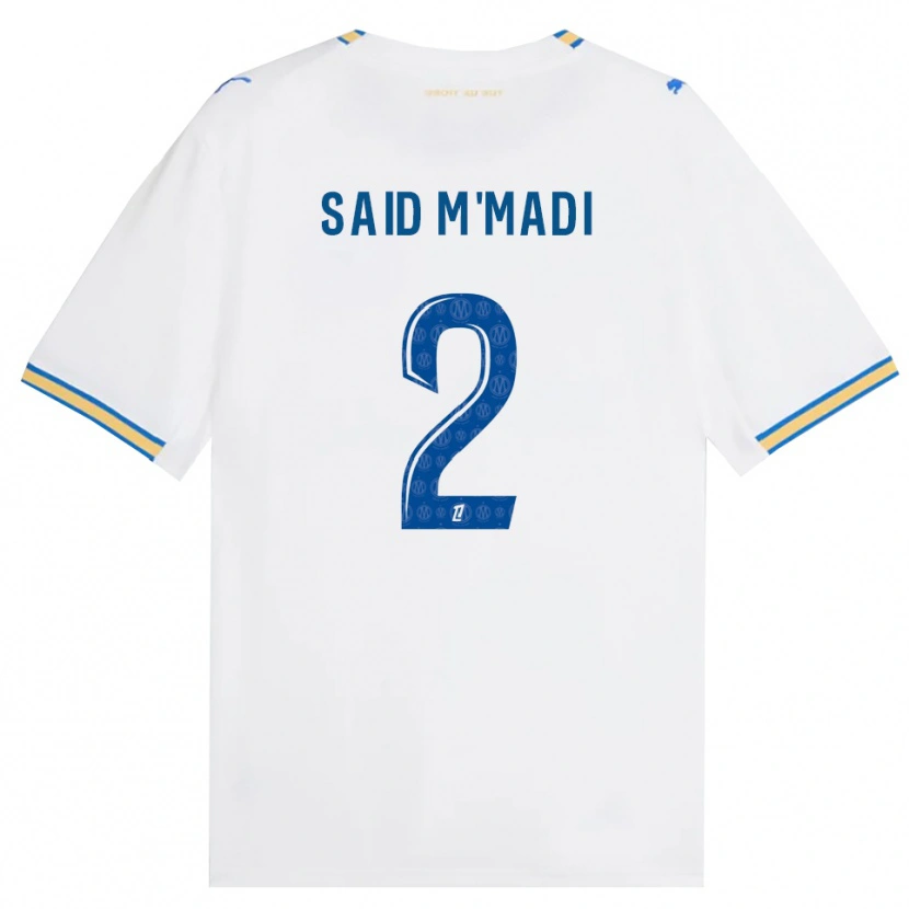Danxen Femme Maillot Yakine Said M'madi #2 Bleu Dodger Blanc Tenues Domicile 2026/27 T-Shirt