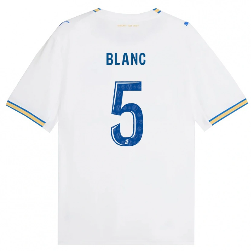 Danxen Femme Maillot Amandine Blanc #5 Bleu Dodger Blanc Tenues Domicile 2026/27 T-Shirt