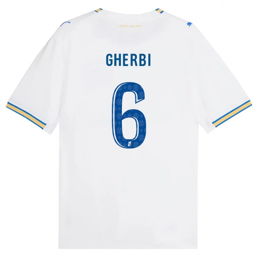 Danxen Femme Maillot Candice Gherbi #6 Bleu Dodger Blanc Tenues Domicile 2026/27 T-Shirt