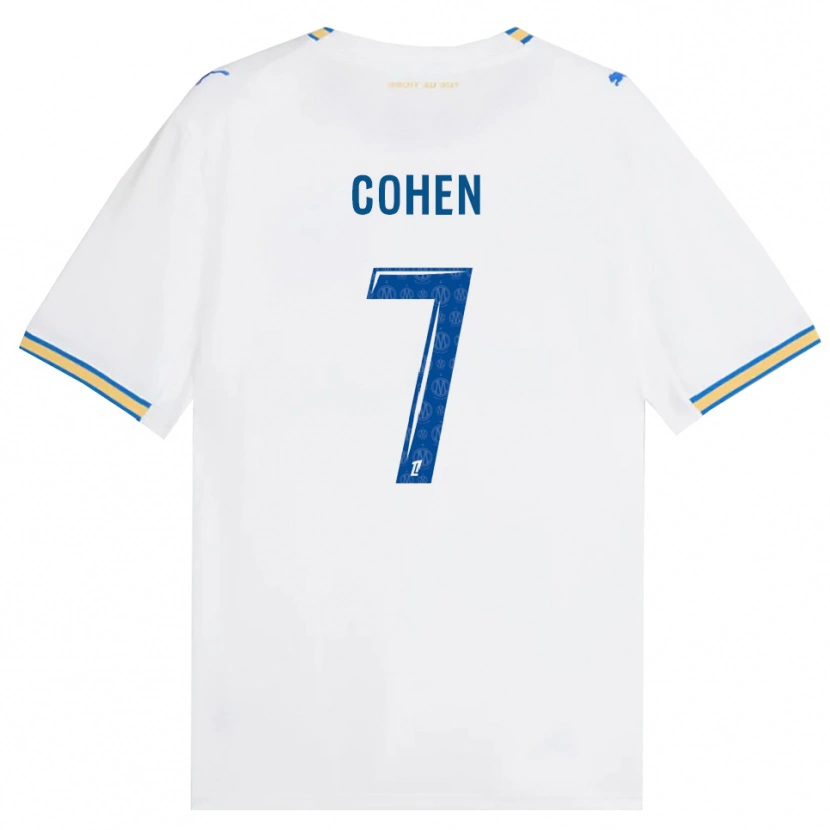 Danxen Femme Maillot Dan Cohen #7 Bleu Dodger Blanc Tenues Domicile 2026/27 T-Shirt