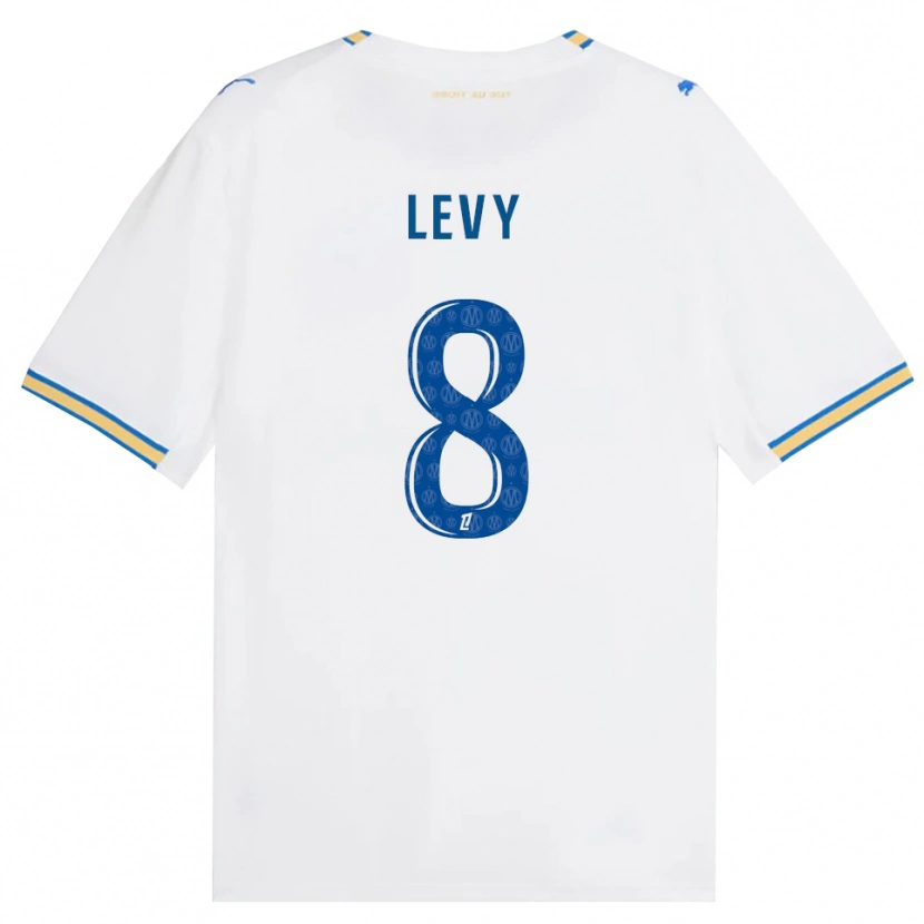 Danxen Femme Maillot Bradley Levy #8 Bleu Dodger Blanc Tenues Domicile 2026/27 T-Shirt