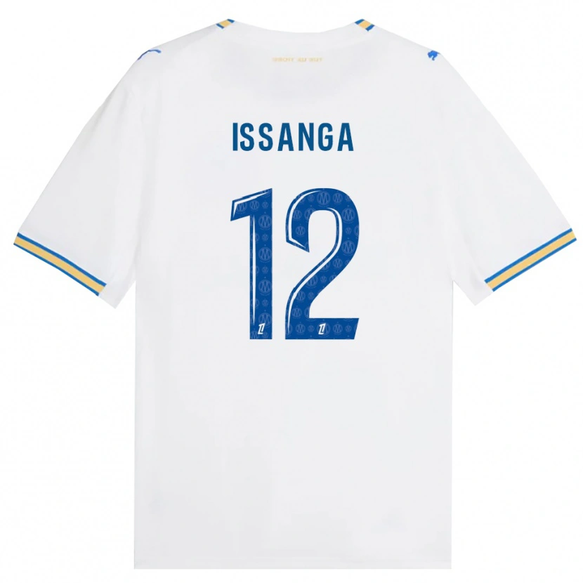Danxen Femme Maillot Alexandre Issanga #12 Bleu Dodger Blanc Tenues Domicile 2026/27 T-Shirt