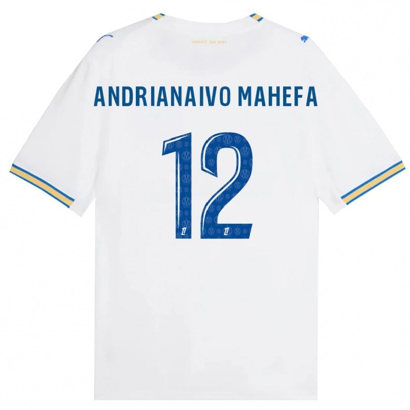 Danxen Femme Maillot Mathis Andrianaivo Mahefa #12 Bleu Dodger Blanc Tenues Domicile 2026/27 T-Shirt