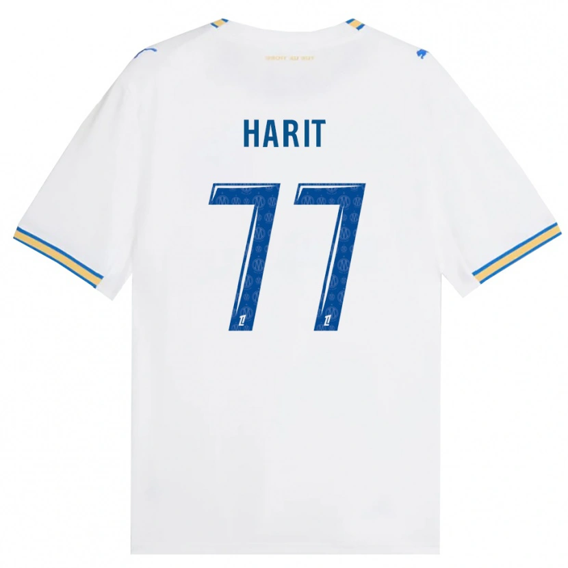 Danxen Femme Maillot Amine Harit #77 Bleu Dodger Blanc Tenues Domicile 2026/27 T-Shirt