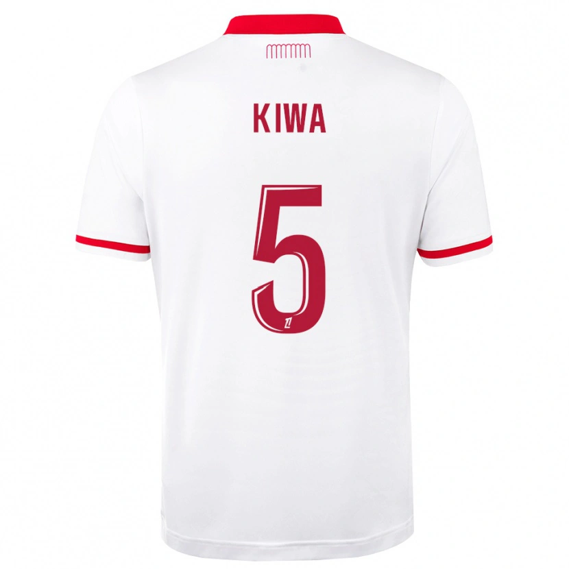 Danxen Femme Maillot Bradel Kiwa #5 Rouge Blanc Tenues Domicile 2026/27 T-Shirt