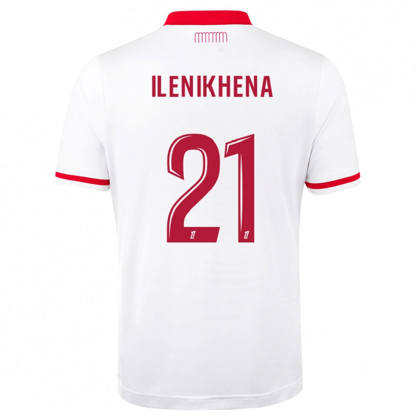 Danxen Femme Maillot George Ilenikhena #21 Rouge Blanc Tenues Domicile 2026/27 T-Shirt