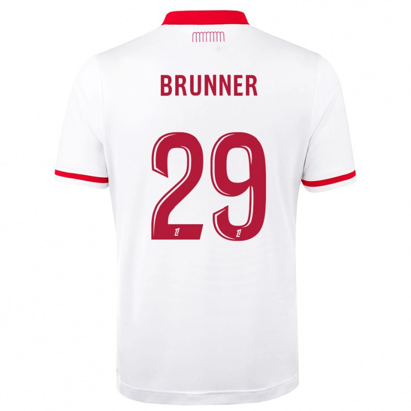 Danxen Femme Maillot Paris Brunner #29 Rouge Blanc Tenues Domicile 2026/27 T-Shirt