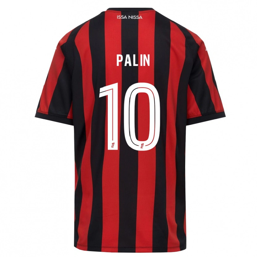 Danxen Femme Maillot Joséphine Palin #10 Rouge Noir Blanc Tenues Domicile 2026/27 T-Shirt