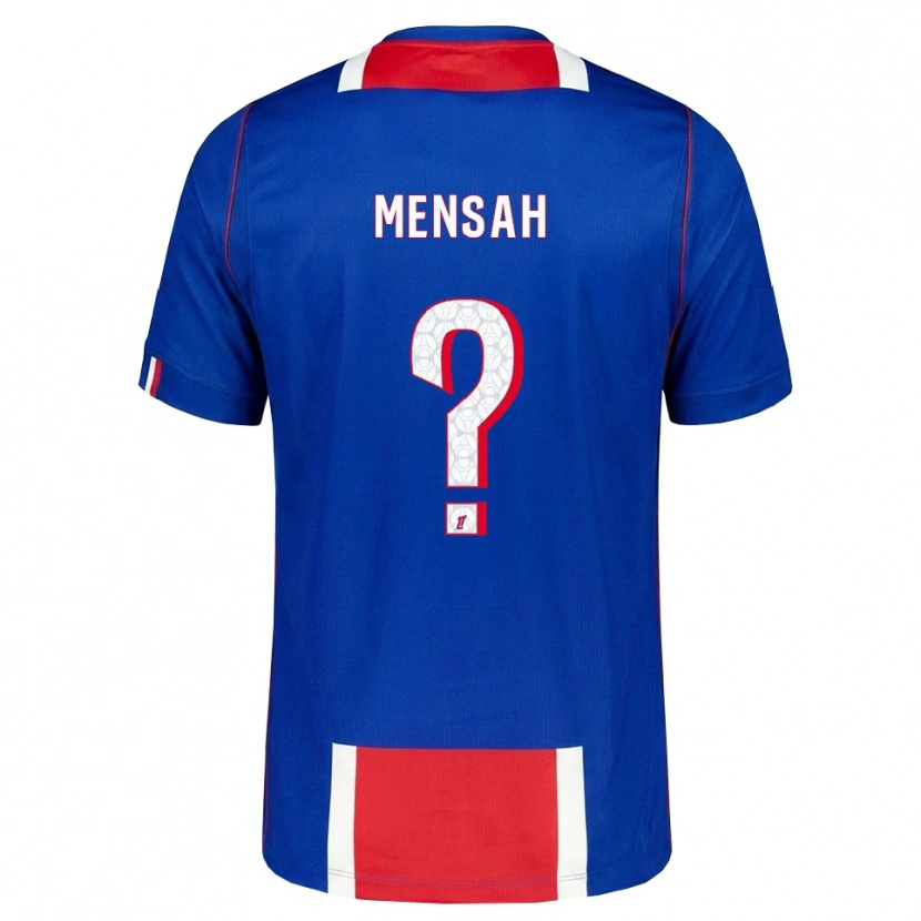 Danxen Femme Maillot Isaac Mensah #0 Rouge Blanc Bleu Tenues Domicile 2026/27 T-Shirt