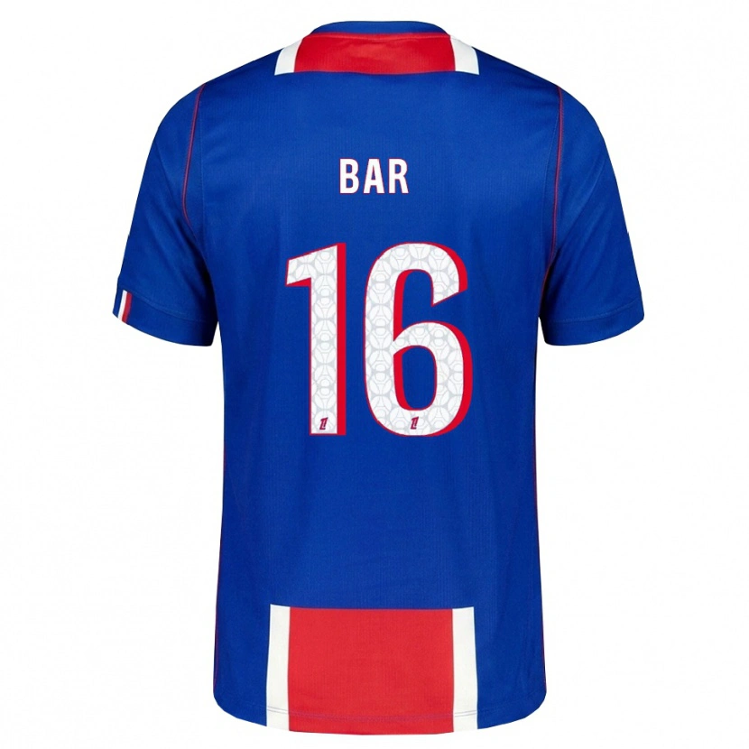 Danxen Femme Maillot Arthur Bar #16 Rouge Blanc Bleu Tenues Domicile 2026/27 T-Shirt