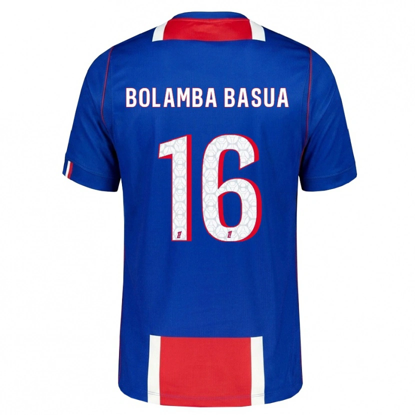 Danxen Femme Maillot Kévin Bolamba Basua #16 Rouge Blanc Bleu Tenues Domicile 2026/27 T-Shirt