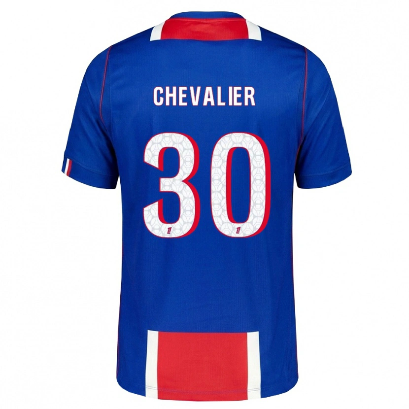 Danxen Femme Maillot Lucas Chevalier #30 Rouge Blanc Bleu Tenues Domicile 2026/27 T-Shirt