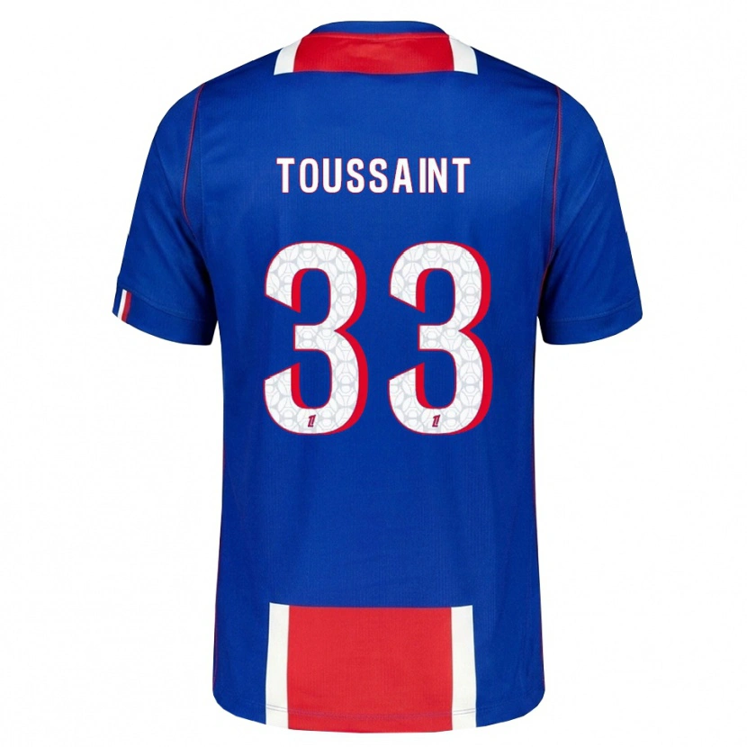 Danxen Femme Maillot Océane Toussaint #33 Rouge Blanc Bleu Tenues Domicile 2026/27 T-Shirt