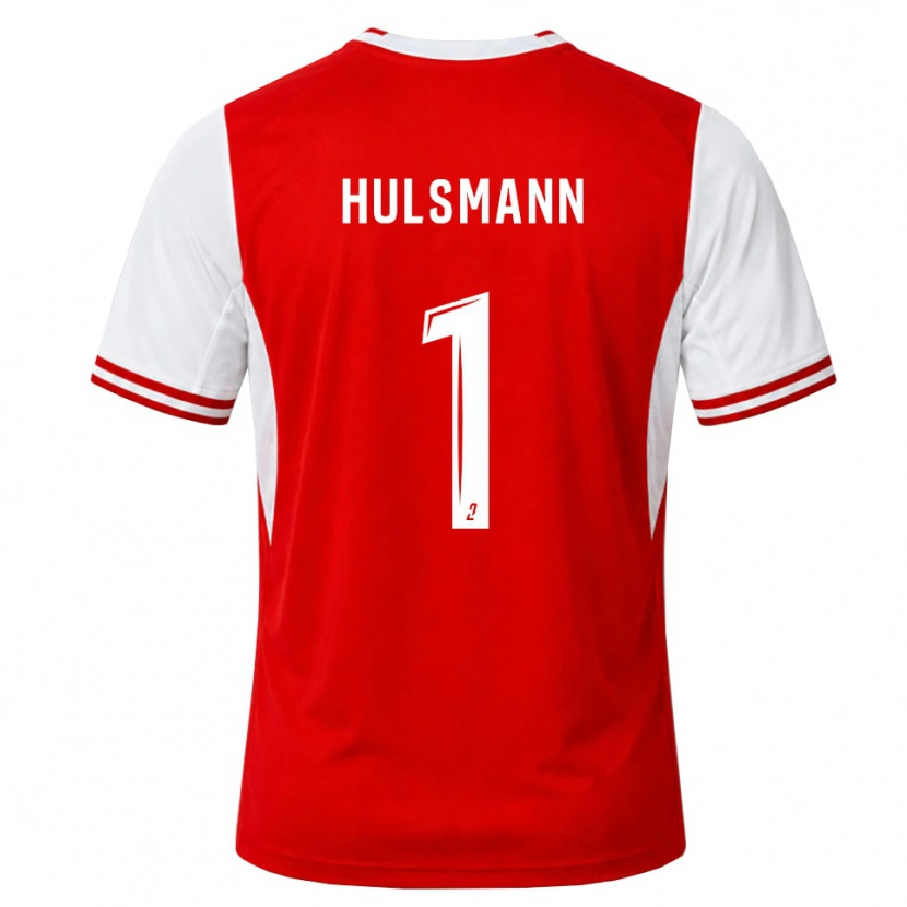 Danxen Femme Maillot Tom Ritzy Hülsmann #1 Rouge Blanc Tenues Domicile 2026/27 T-Shirt