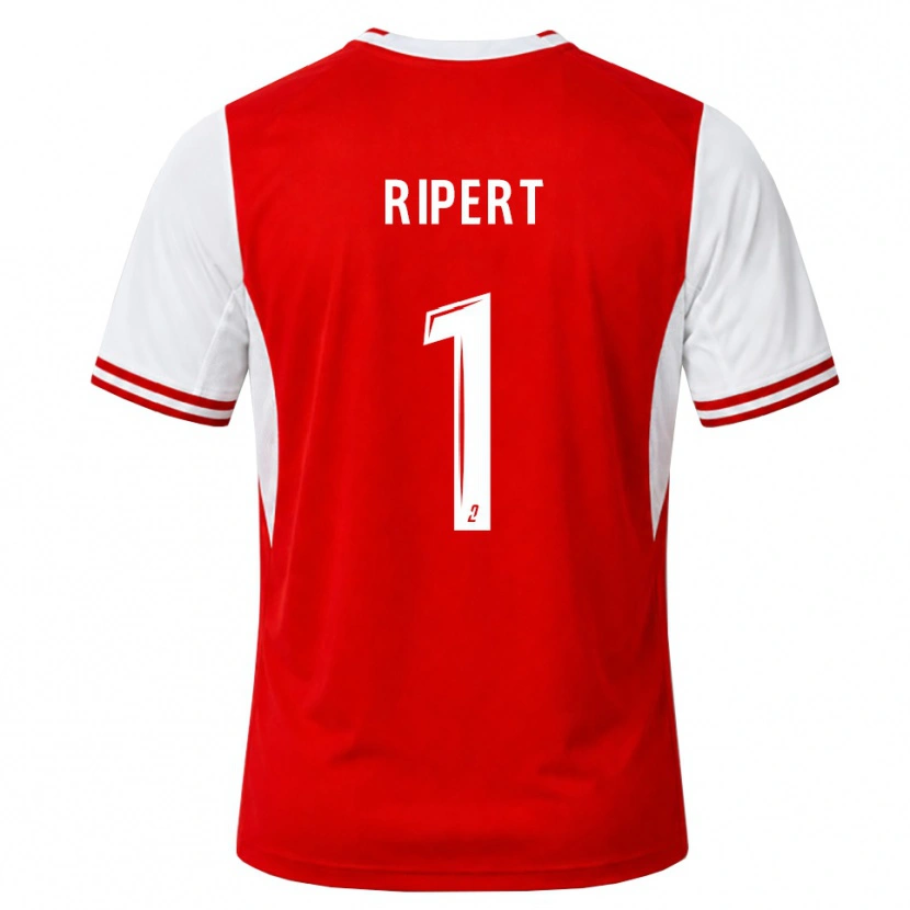 Danxen Femme Maillot Léo Ripert #1 Rouge Blanc Tenues Domicile 2026/27 T-Shirt