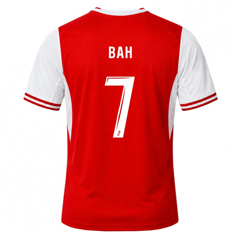 Danxen Femme Maillot Therno Bah #7 Rouge Blanc Tenues Domicile 2026/27 T-Shirt