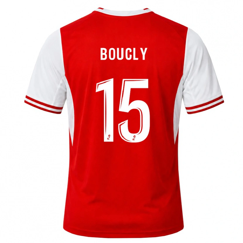 Danxen Femme Maillot Maïté Boucly #15 Rouge Blanc Tenues Domicile 2026/27 T-Shirt