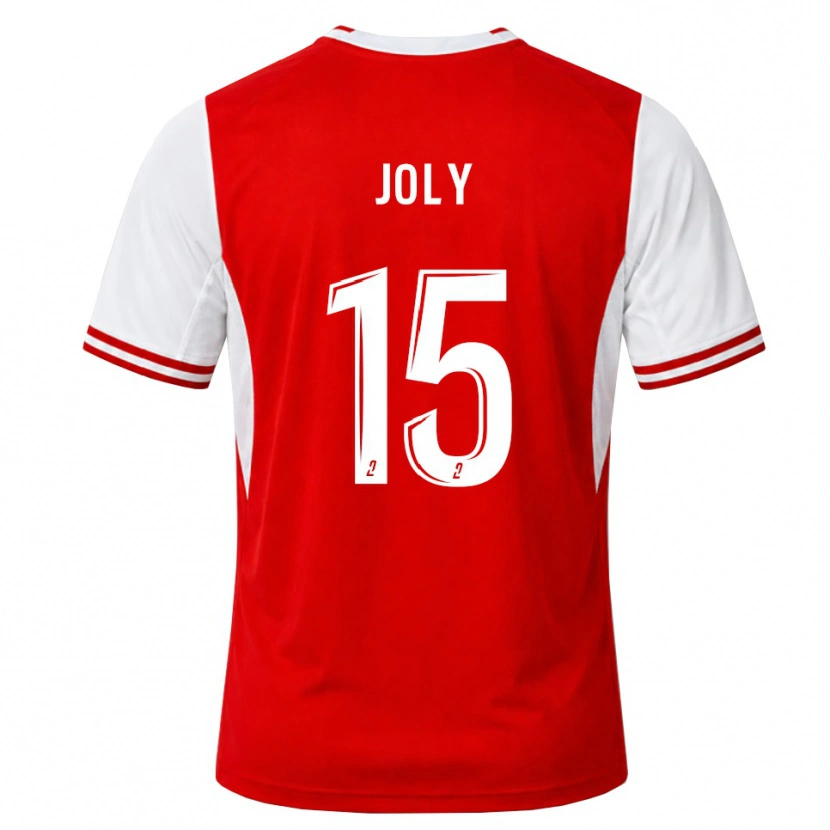 Danxen Femme Maillot Lou-Ann Joly #15 Rouge Blanc Tenues Domicile 2026/27 T-Shirt