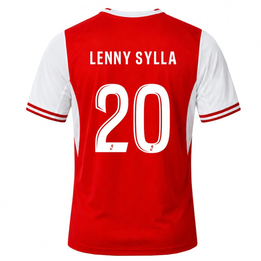 Danxen Femme Maillot Lenny Sylla #20 Rouge Blanc Tenues Domicile 2026/27 T-Shirt