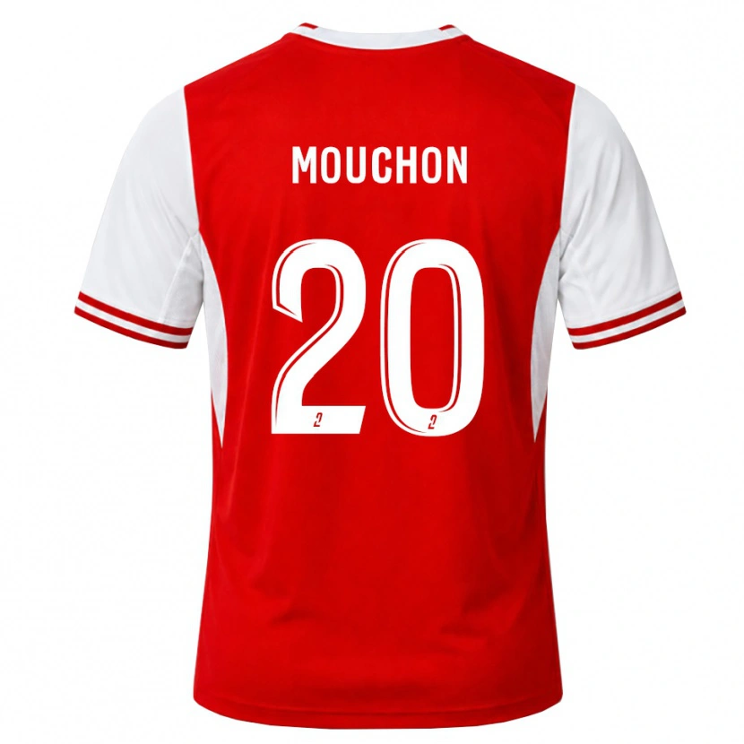 Danxen Femme Maillot Noemie Mouchon #20 Rouge Blanc Tenues Domicile 2026/27 T-Shirt