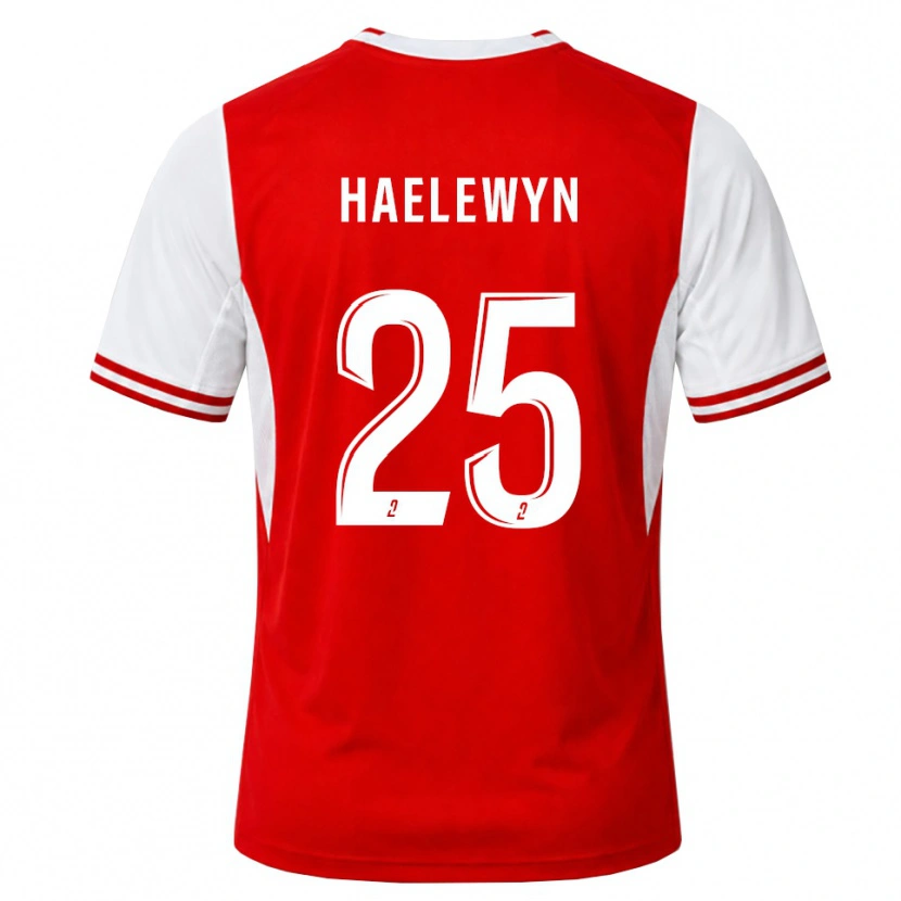 Danxen Femme Maillot Marion Haelewyn #25 Rouge Blanc Tenues Domicile 2026/27 T-Shirt