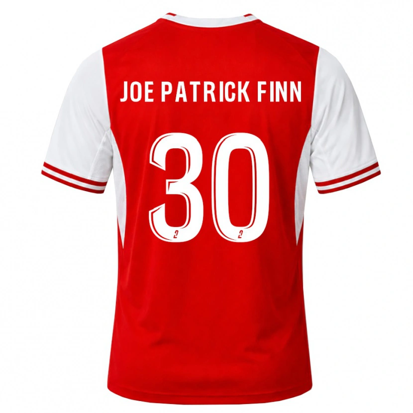 Danxen Femme Maillot John Patrick #30 Rouge Blanc Tenues Domicile 2026/27 T-Shirt
