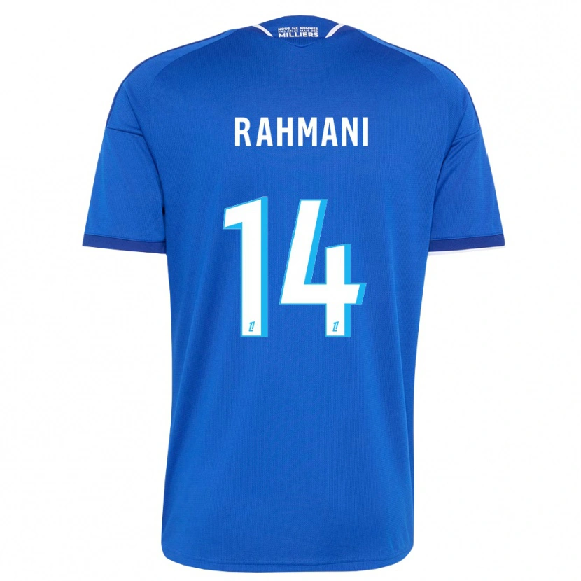 Danxen Femme Maillot Nessim Rahmani #14 Bleu Royal Blanc Tenues Domicile 2026/27 T-Shirt