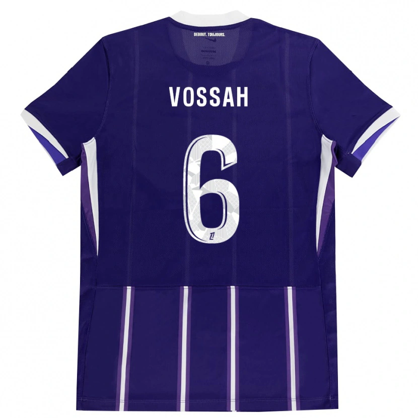 Danxen Femme Maillot Alexis Vossah #6 Violet Blanc Tenues Domicile 2026/27 T-Shirt